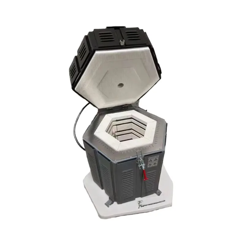 

High Temperature 1300C Resistance Furnace Ceramic Kiln Heat Treatment Furnace 19L Capacity for Home Use Power Saving