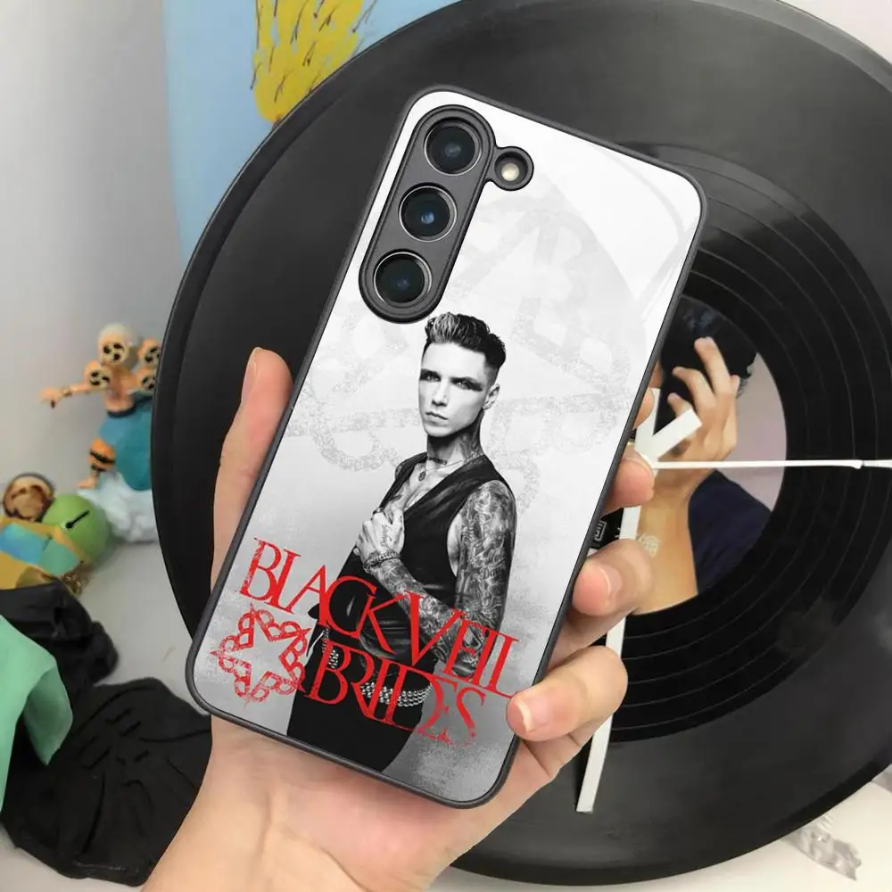 Andy Biersack Veil Brides BVB Fashion Phone Case For Samsung Galaxy S26 S25 S24 S23 S22 S20 S21 Ultra Plus Fe Colored Silver Cov