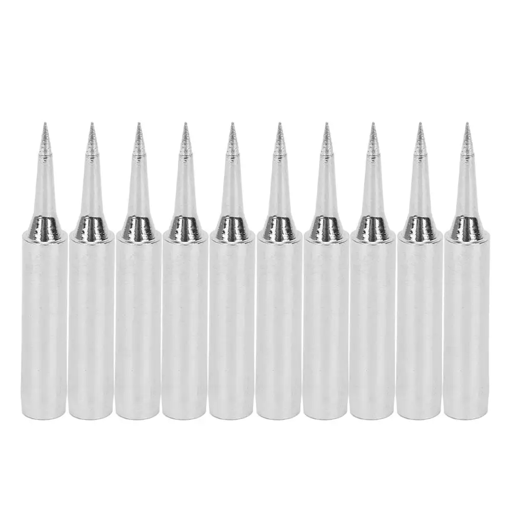 

10Pcs Lead Soldering Iron Replacement Tips Set for Soldering/Welding tasks