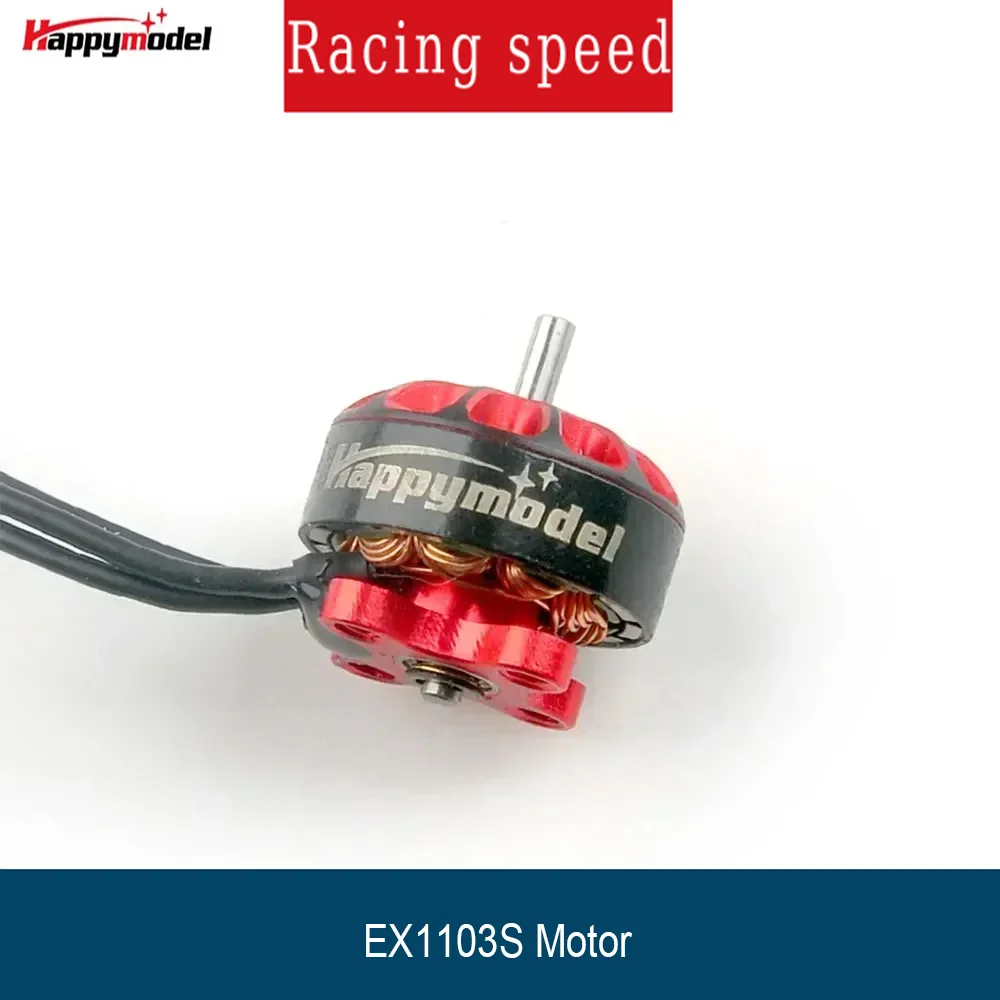 

4PCS Happymodel EX1103S Upgraded 1103 2-3S Brushless Motor 6000KV 7000KV 8000KV 12000KV for RC Drone FPV Mobula7 Toothpick