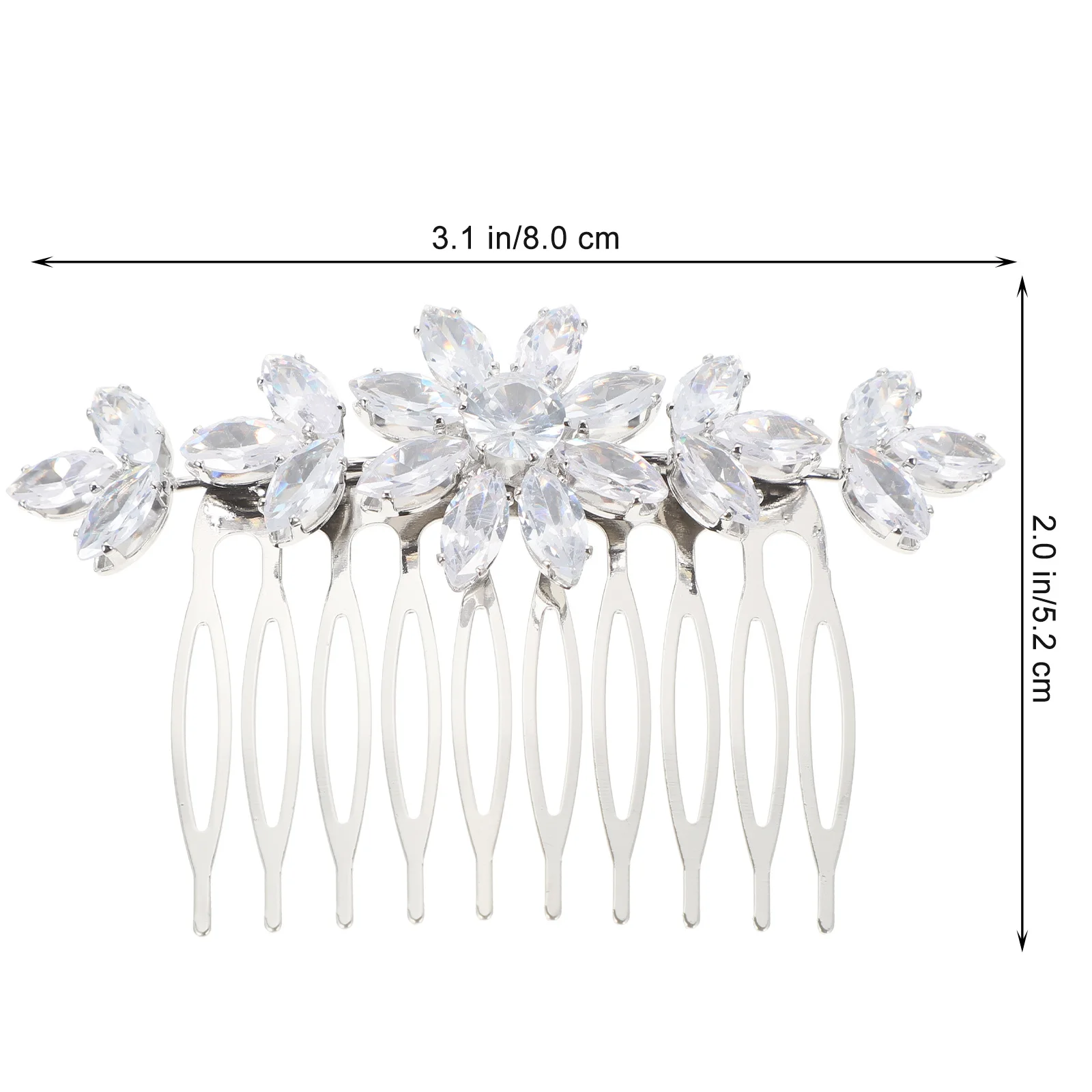 

Расческа для волос со стразами, элегантные свадебные аксессуары, головной убор подружки невесты, украшения для волос невесты, легкий, удобный