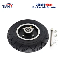 200x50 Electric Scooter Tyre WheelCenter Axle Hub 8