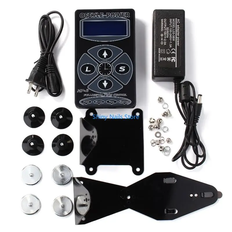 

Power Supply HP-2 Digital Dual LCD Display for Tattoo Machines Tools