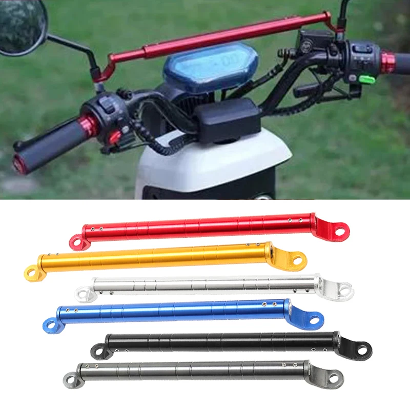 Universal Multifunction Motorcycle Balance Bar Modified Aluminum Alloy Extension Handlebar Headlamp Bracket Moto Accessories image 3