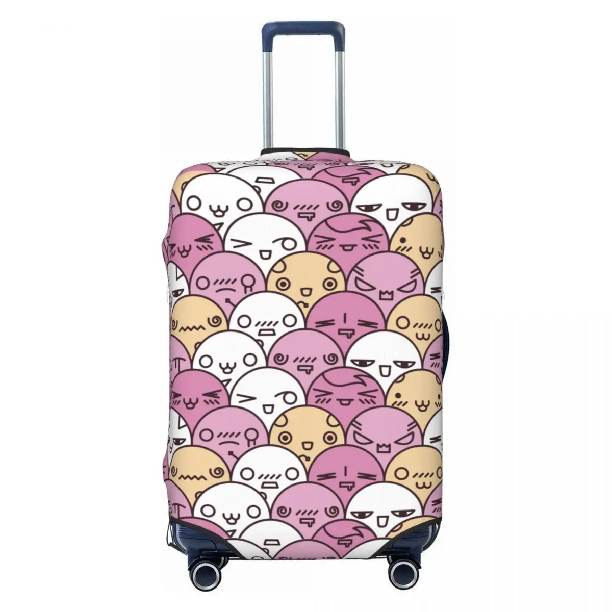 Cute Cartoon Suitcase Cover Christmas Gift Funny Strectch Travel Protection Luggage Case Vacation