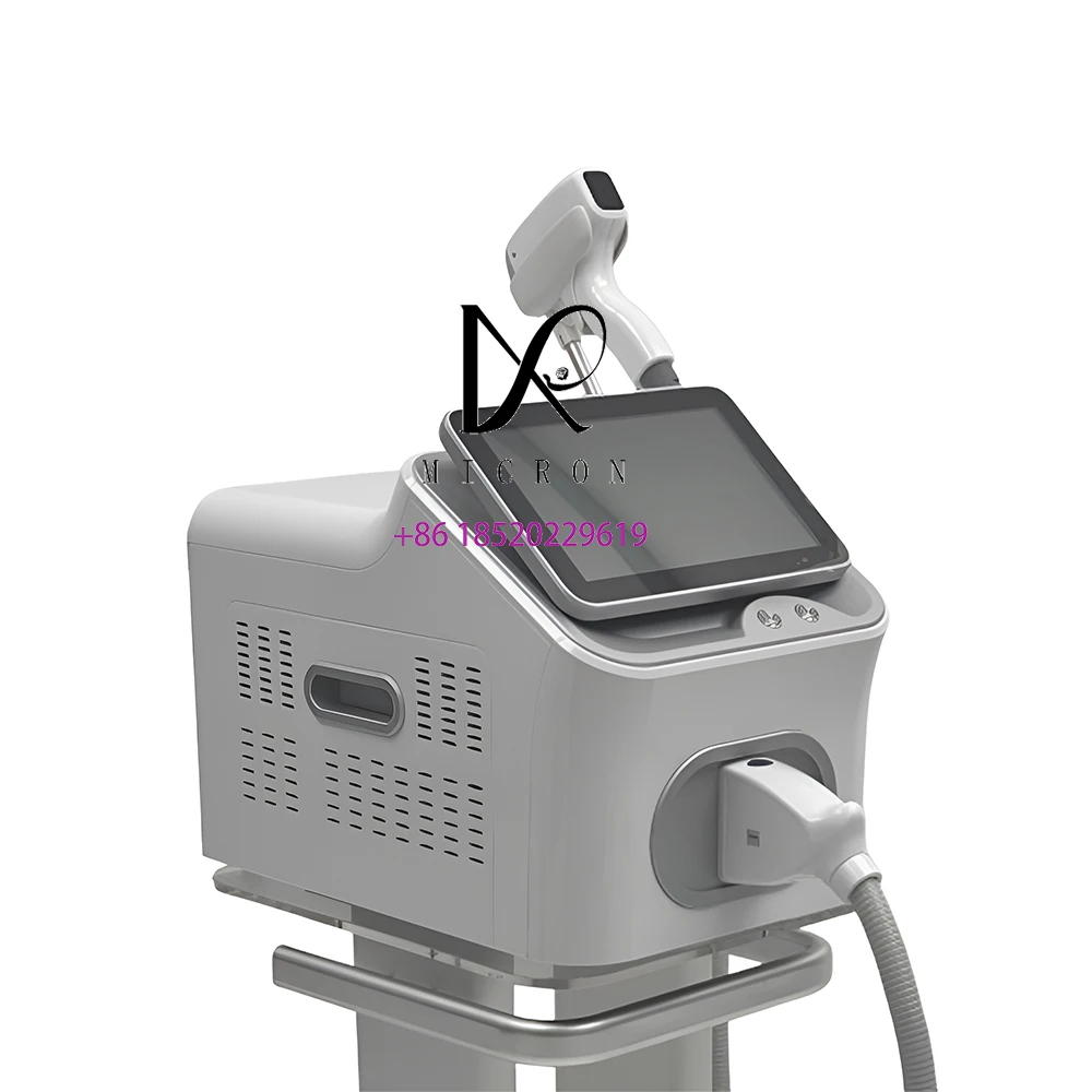 2000W 808 Diode Laser Hair Removal Machine 3 Wavelength 755nm 808nm 1064nm Ice Platinum Titanium Painless Professional Equipment