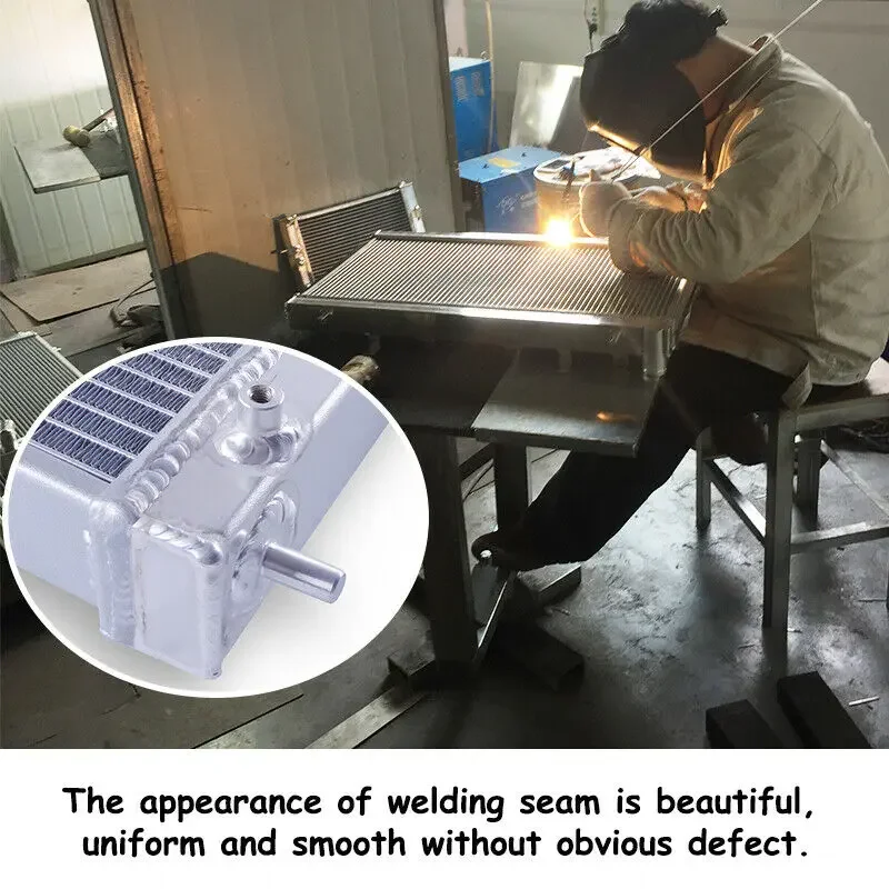 S-0003 Radiador de refrigeración de carreras de aluminio de 2 filas compatible con Mazda RX8 RX-8 SE3P 1.3L R2