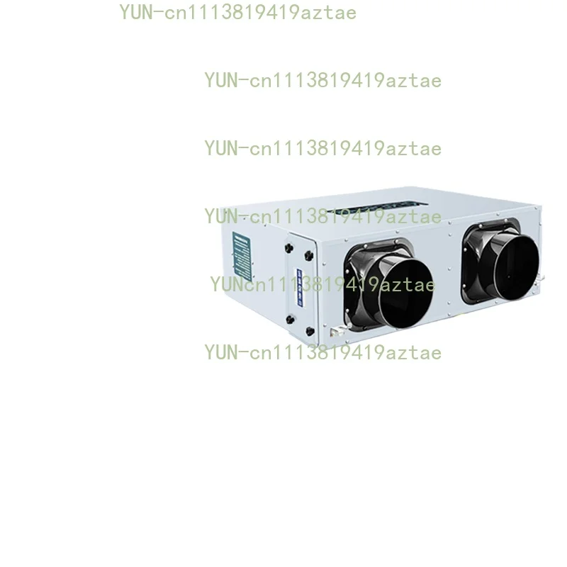 Dual Flow Heat Recovery Fresh Air Ventilation System Whole House Residential Supply Exhaust Air Unit