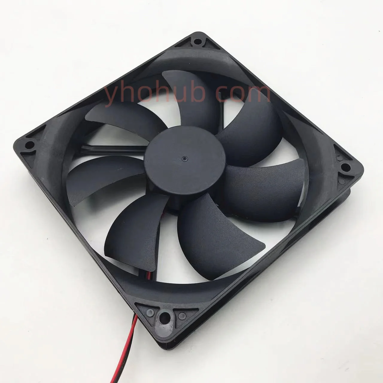 Power PY-1225H12S DC 12V 0.35A 120x120x25mm 2-Wire Server Cooling Fan