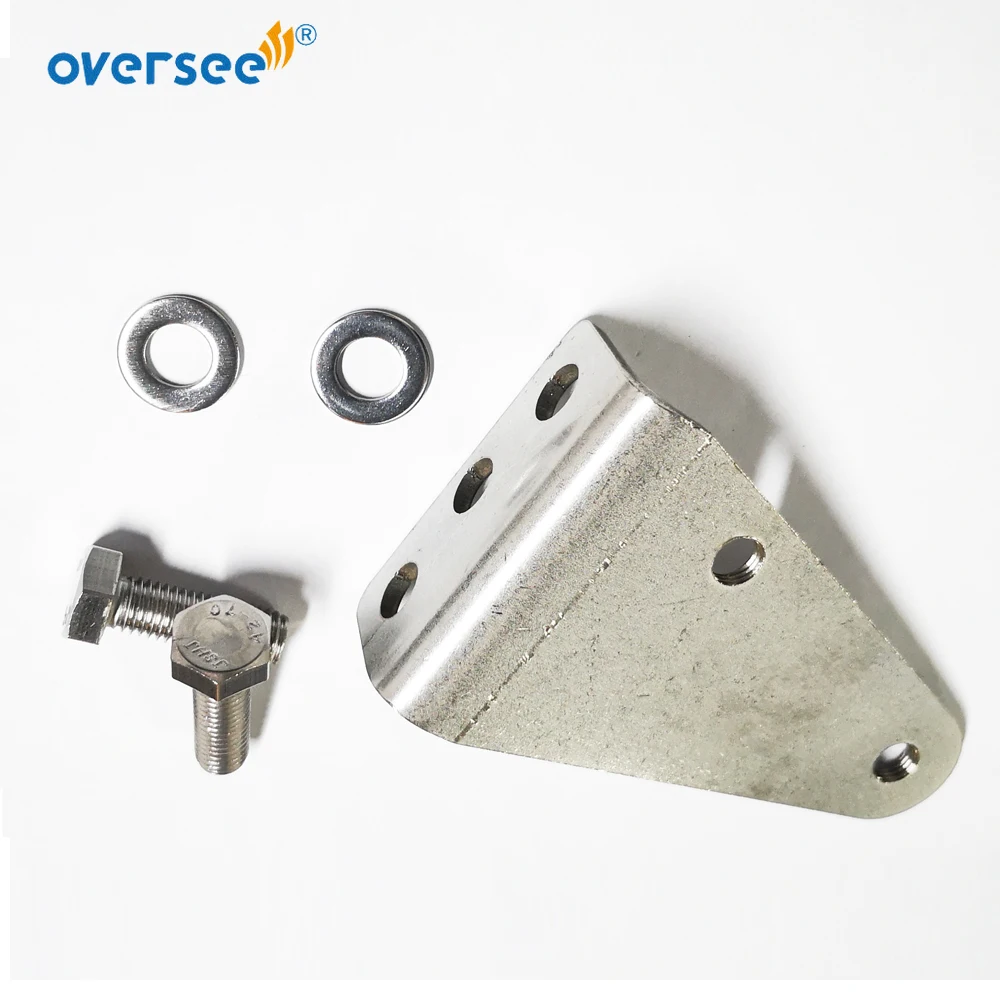 3NV-83830 Hook Plate Kit For Tohatsu Outboard Motor 2T 4T MFS 25C-30C 3NV-83890-0 ; 3F3-84908-0 Seal Ring; 910103-1030 Bolt