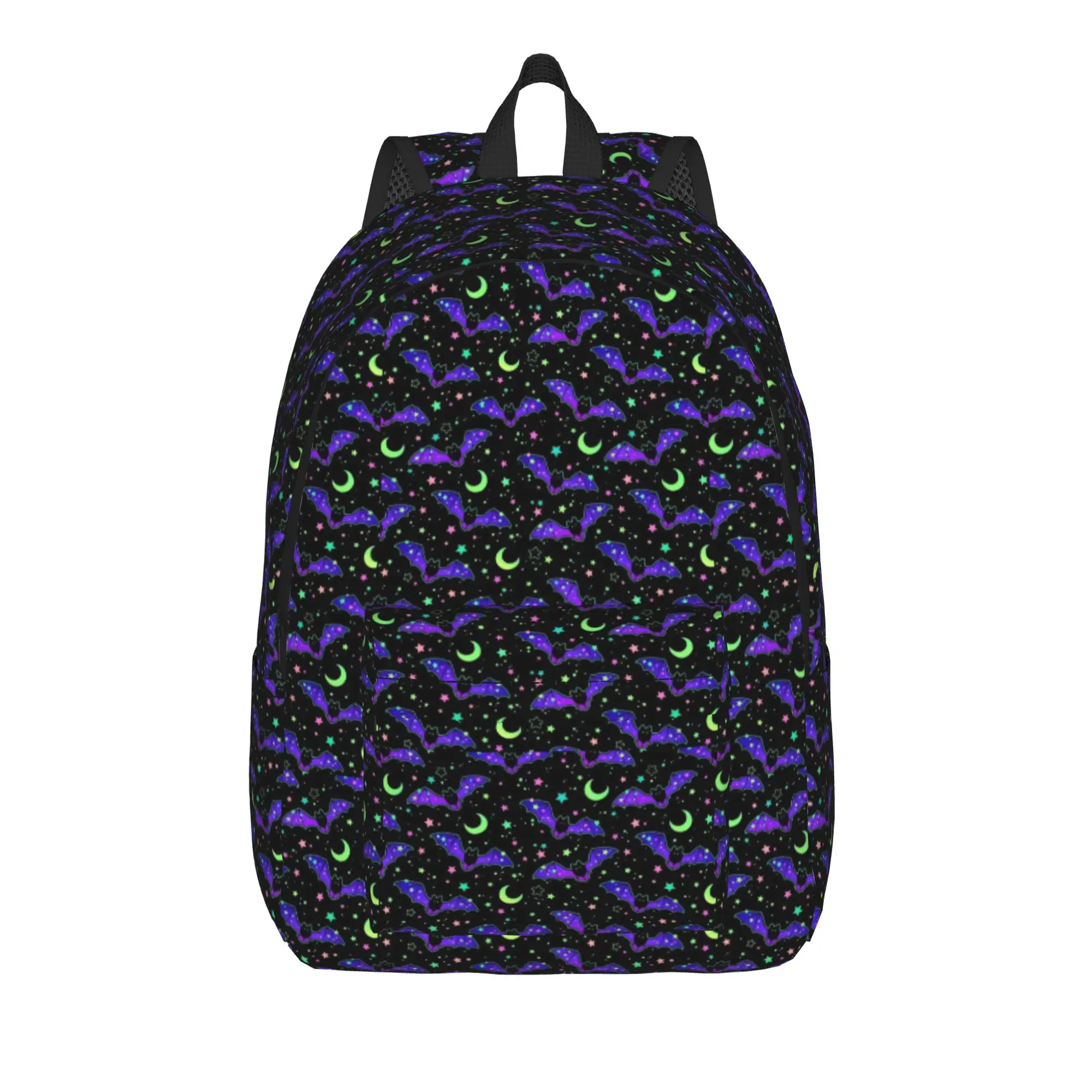 Dark Swirl Chaos Abstract Texture Backpack  Women Polyester Workout Backpacks Soft Streetwear School Bags Rucksack