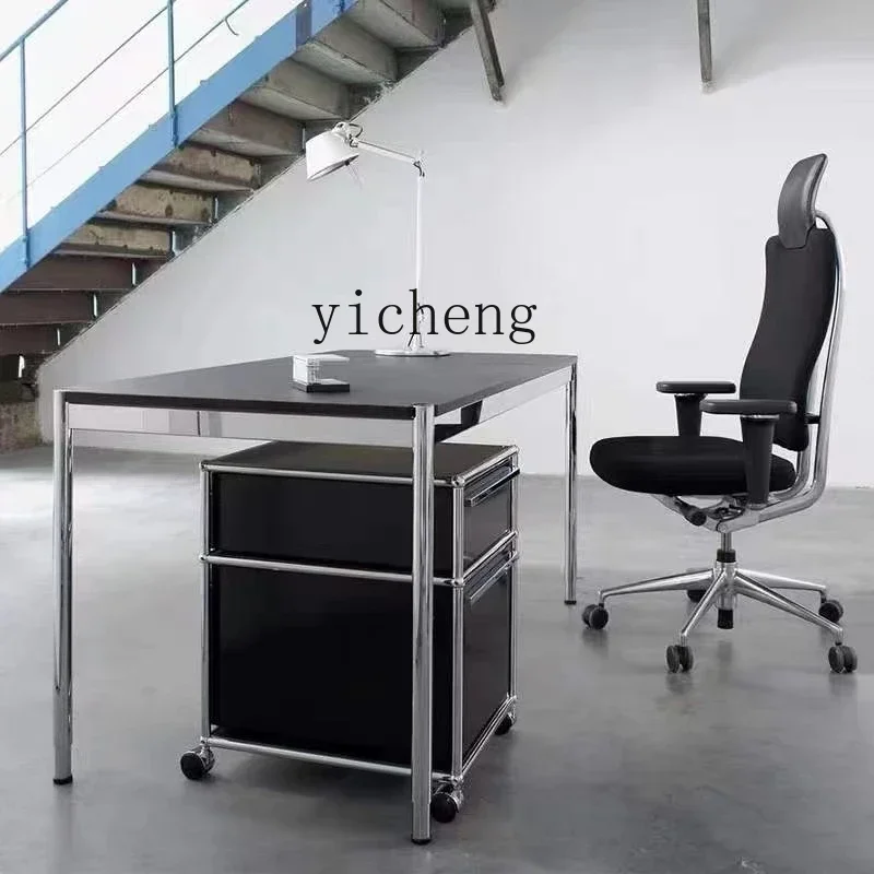 v9.7-medieval style module stainless steel rectangular desk long table conference negotiation table