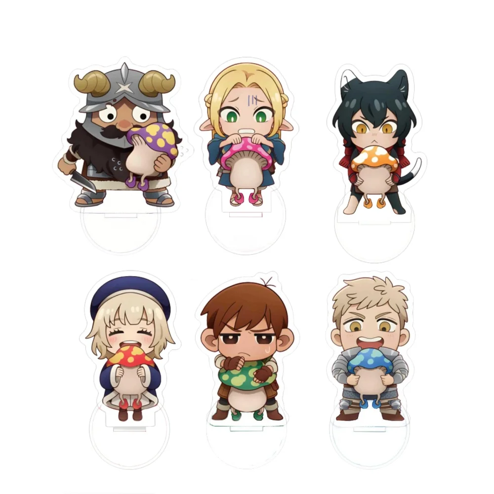 Anime Fans Gifts Delicious in Dungeon New Figure Marcille HD Character Acrylic Stand Model Plate Desk Decor Fans Christmas Gifts