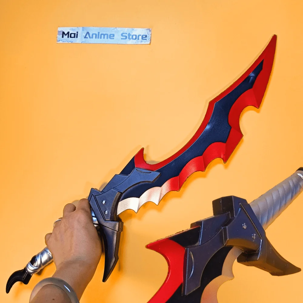 24inch Solo Leveling Kanata Real Wooden Sword Japanese Samurai Shun Katana Anime Cosplay Prop Sword Knife Mizushino Toy Gift