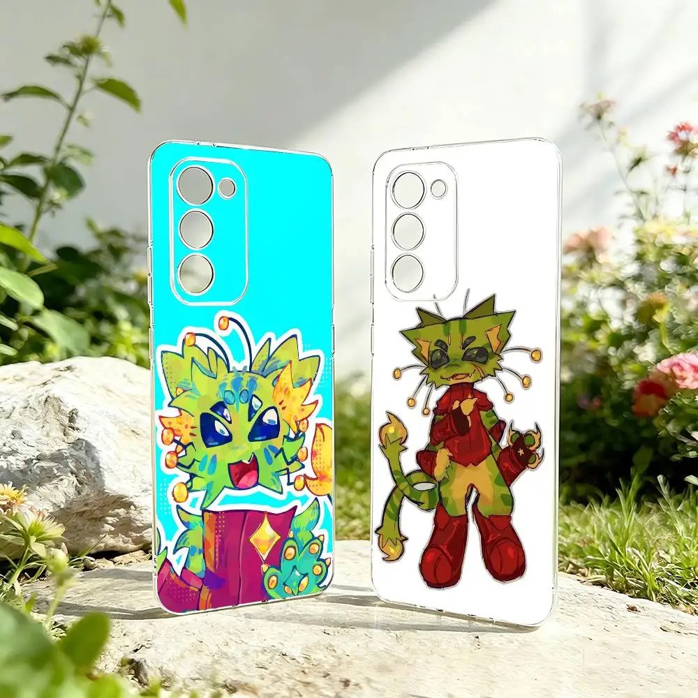 Cute R-RegretevatorS G-Gnarpy Phone Case For Samsung Galaxy A73,A72,A71,A70,A53,A52,A51,Soft Silicone Transparent Cover