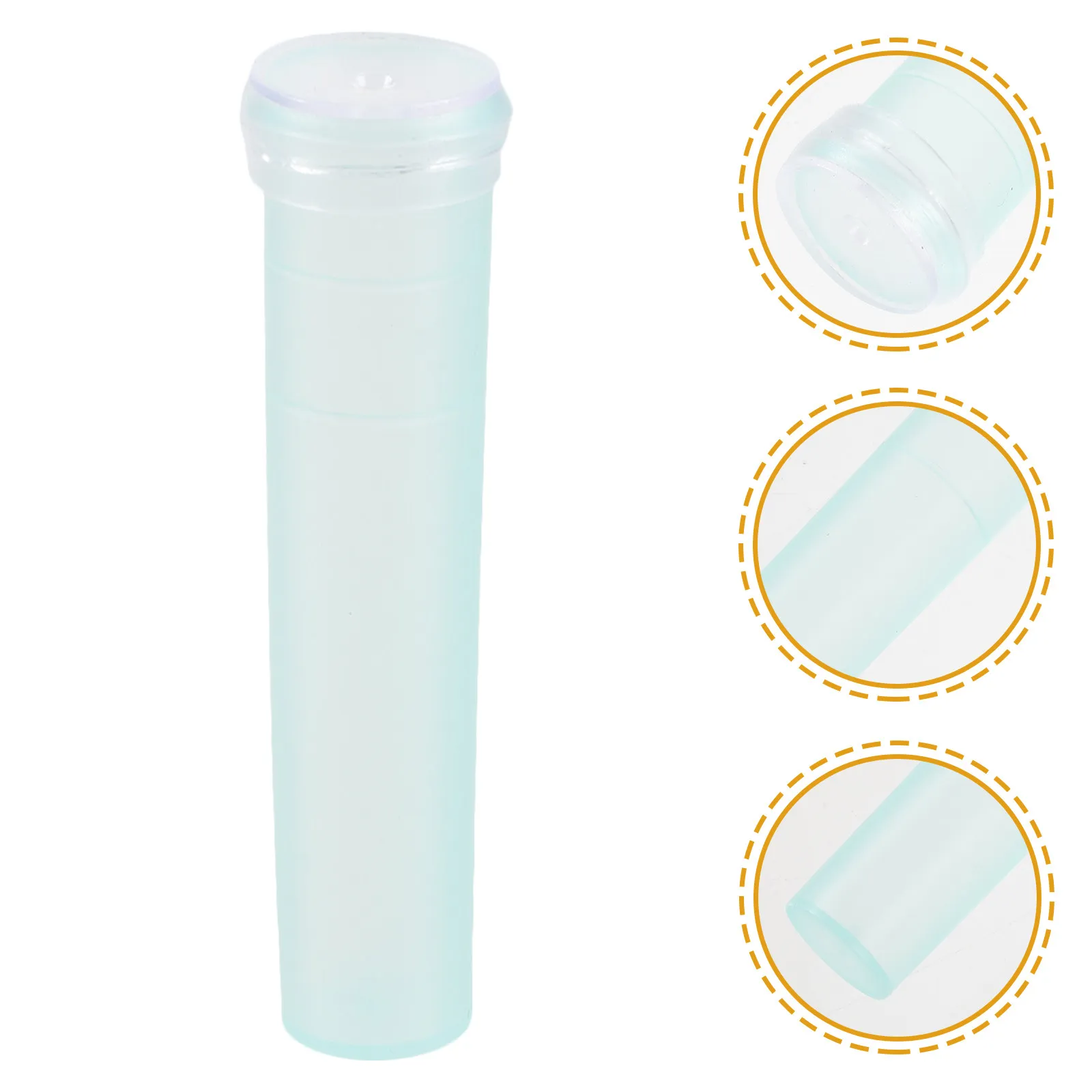 20 Tubos de Agua Florales Azul Cielo, Tubos de Almacenamiento de Nutrientes para Flores, Esenciales para Floristas y Suministros de Floristería