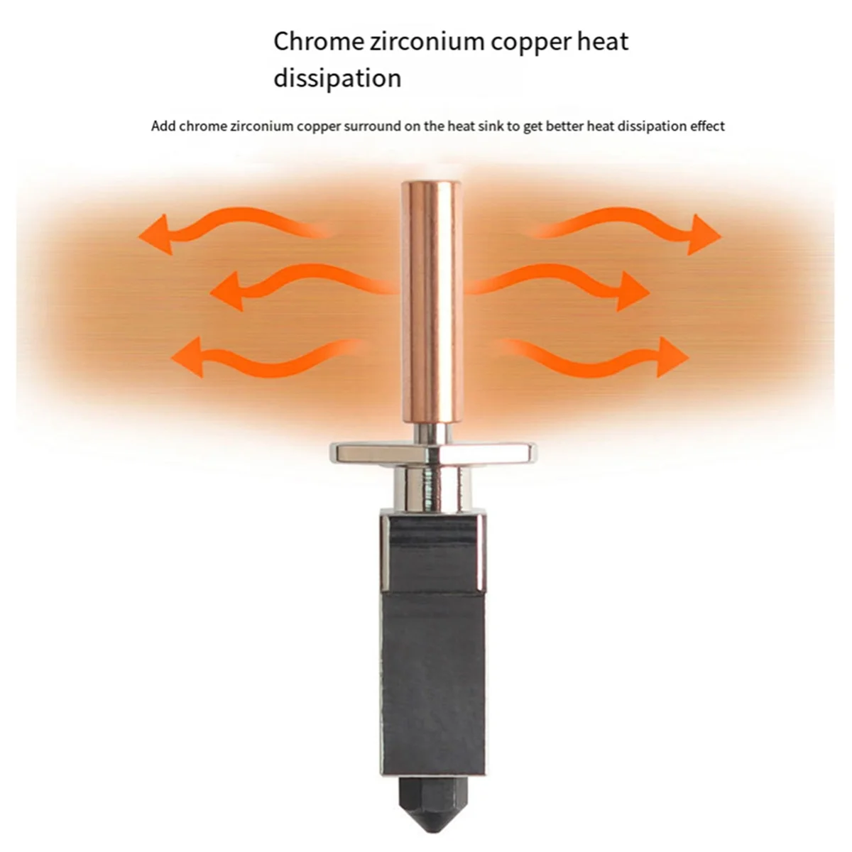 Nieuwe Upgrade Hotend voor Bambu Carbon Lab X1 & P1P & P1s Thermistor Verwarmingsstaaf CHT Extruder Hotend Verwarming Kit