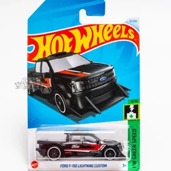 Mattel sıcak tekerlekler araba F-150 yıldırım Diecast 1/64 oyuncaklar Boys HW yeşil hız araçlar Model koleksiyonu doğum günü hediyesi