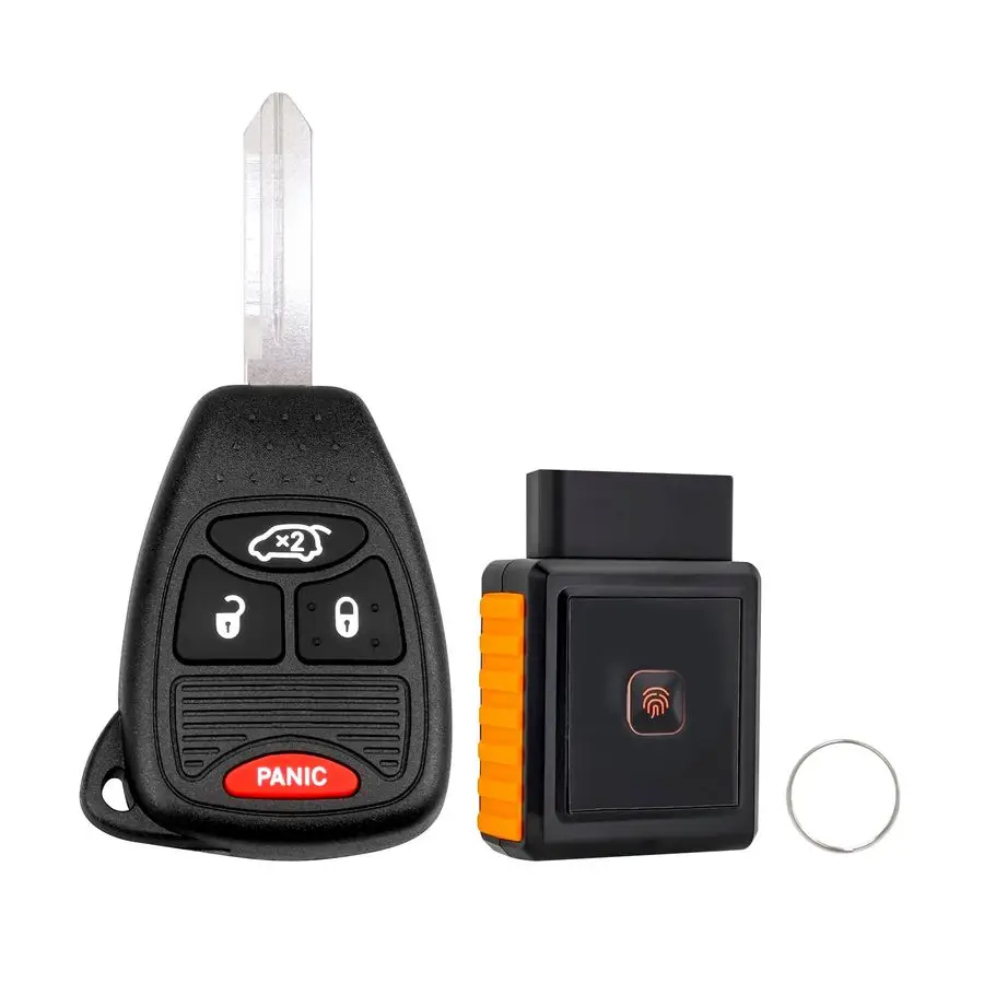 استبدال مفتاح فوب متوافق مع كرايسلر 200، بي تي كروزر، سيبرينغ أمبير دودج أفنجر كاليبر 315 ميجا هرتز FCC ID OHT692427AA Progra #1