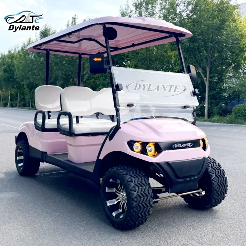 

2025 New Design Made in China Low Price High Power Electric Golf Cart Customized Comfortable 4 Seat Golf Cart Seat