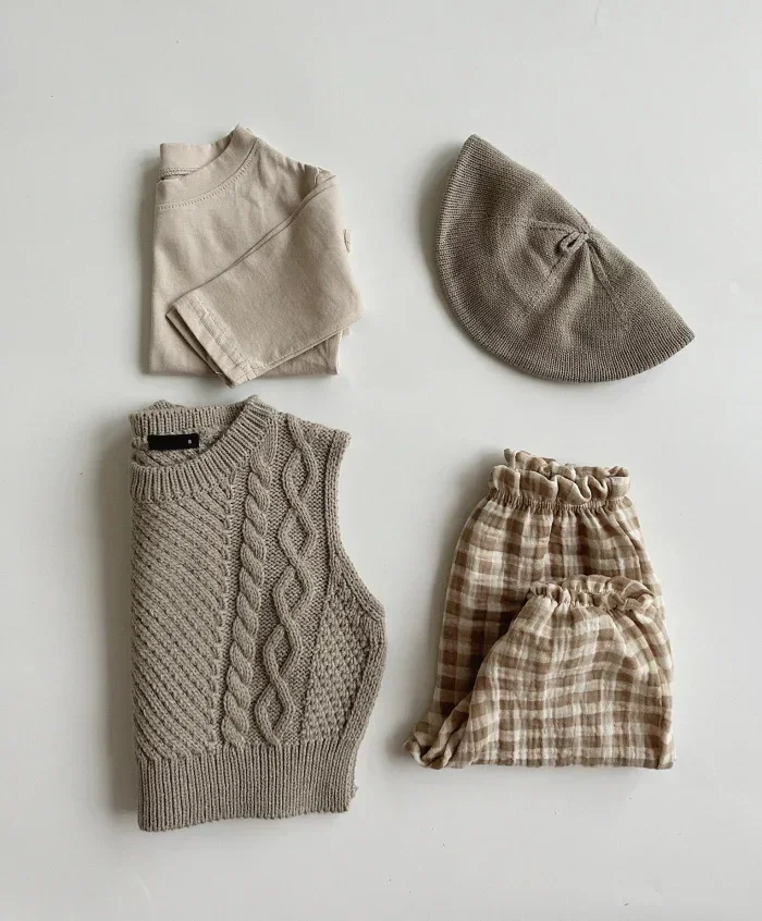 Bio-Baumwoll-Musselin-Hosen für Babys, süße Capri-Hosen mit Muster, weiche, leichte Hosen für Neugeborene und Kleinkinder, für alle Jahreszeiten. – Detail 13