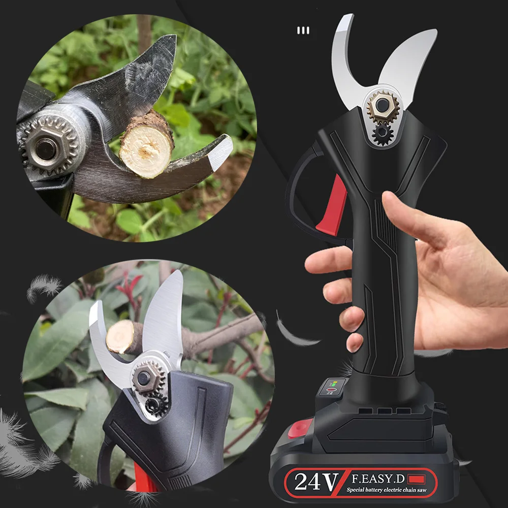 

Wireless Electric Pruning Shears Garden Cordless Branch Pruning Chargeable Pruner Efficient Fruit Tree Cutter Landscaping Tools