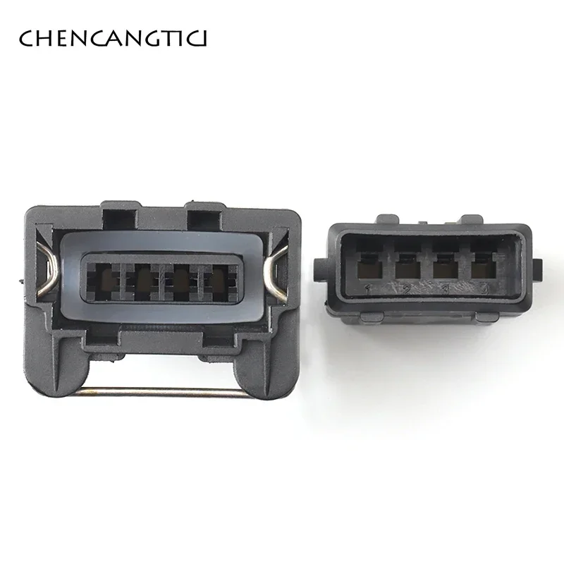 1 Set 4 Pin Junior Power Timer Plug Socket Sensor Ignition Coil Automotive Male Female Connector for Oxygen 282764-1 282192-1