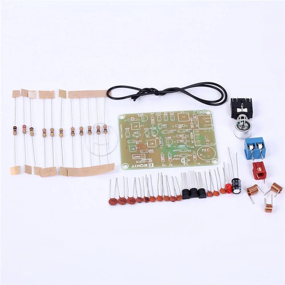 DC1.5-9V 88-108MHz FM Wireless Transmitter Module Electronic Frequency Modulation Microphone Module Board Parts DIY Kits
