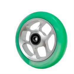 110mm Stunt Scooter Wheels 2PCS | Aluminium Core 88A | Freestyle Tricks Wear-Resistant & Shock-Absorbing | Fits Most Pro Scooter