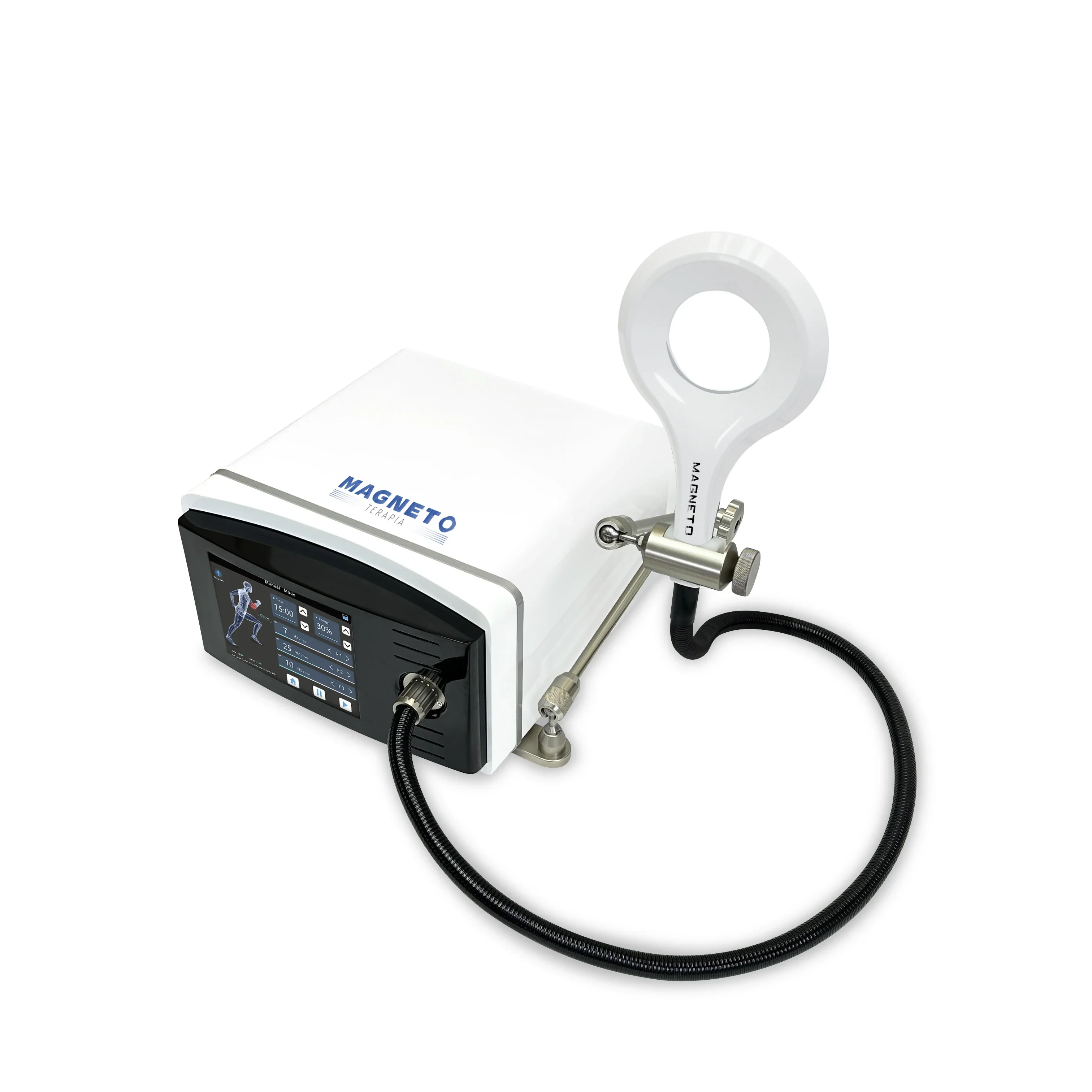 مغنطيسية محمولة للعلاج الطبيعي بالعلاج المغناطيسي ، تخفيف الألم ، علاج الإصابات الرياضية PEMF ، جهاز العلاج الطبيعي