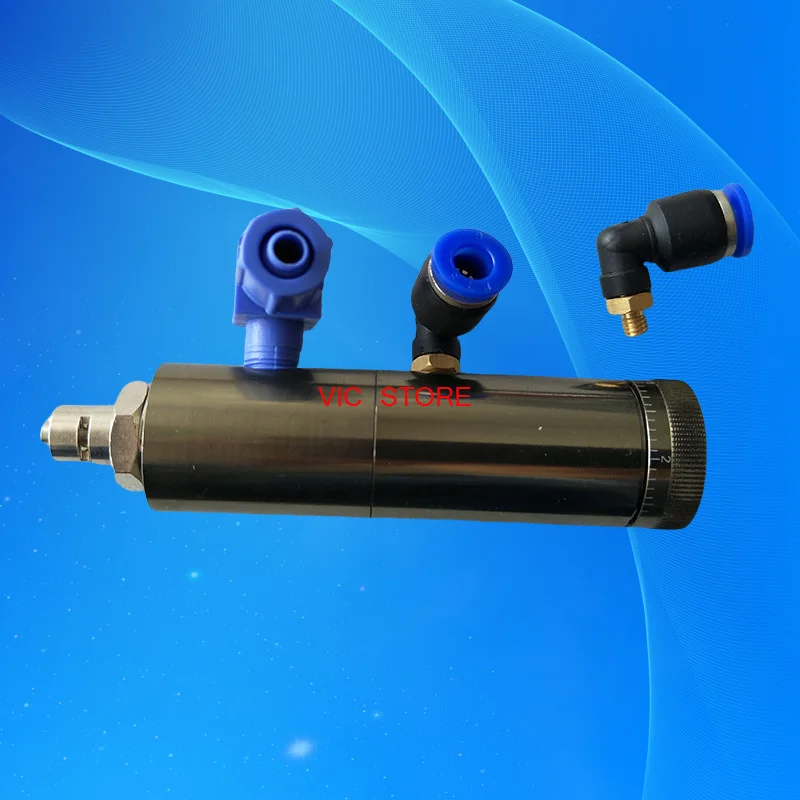 

Прецизионный регулирующий клапан расхода | Диспенсер с замком Люэра с регулировкой микрометра и уплотнением наконечника из ПТФЭ