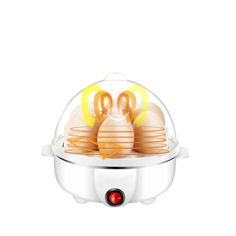 1-14 eggs Egg cooker egg cooker heating plate household steamed egg custard boiled egg breakfast machine egg cooker