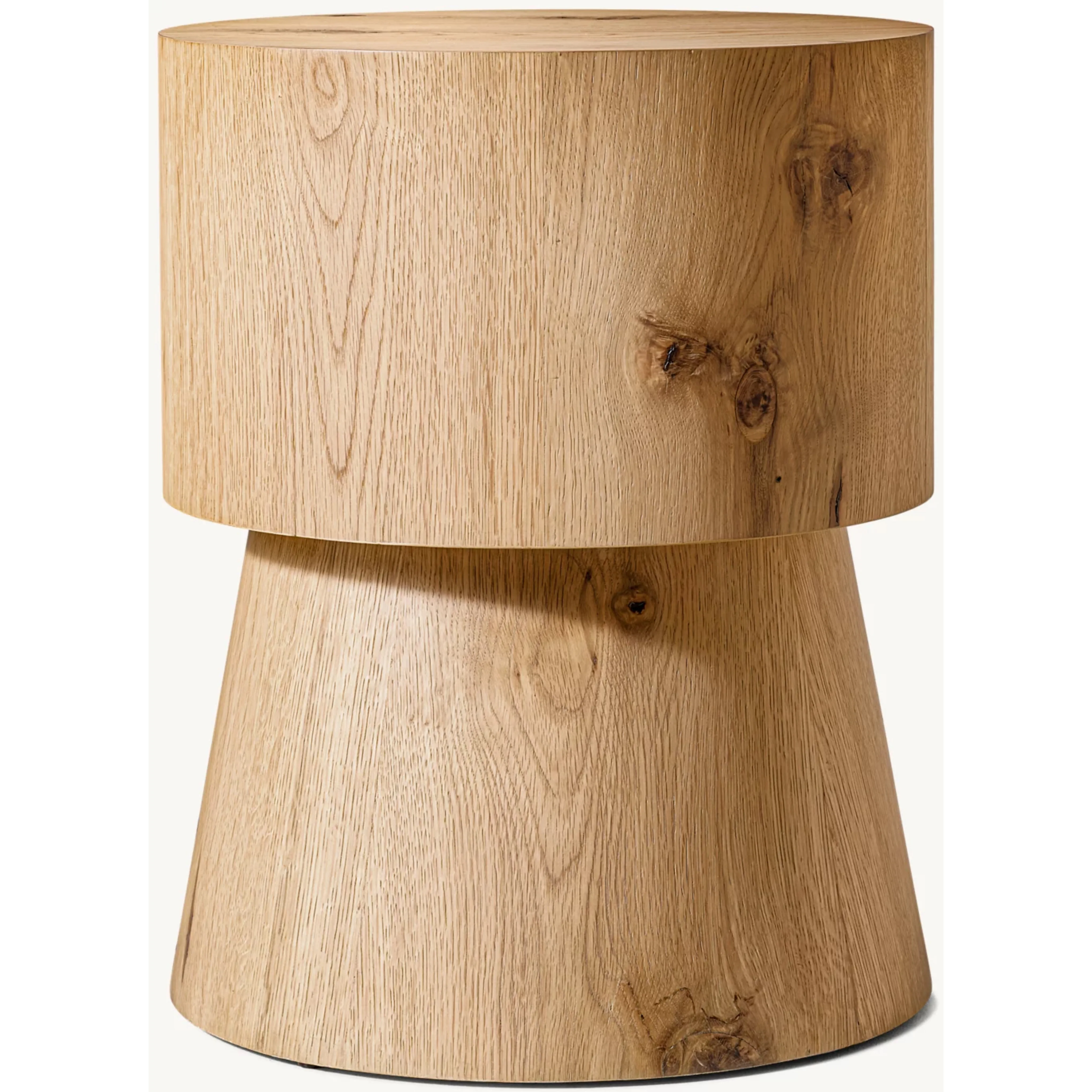 

American modern French simple bedside table edge oak pier custom/AX BEDSIDE TABLE/bedroom