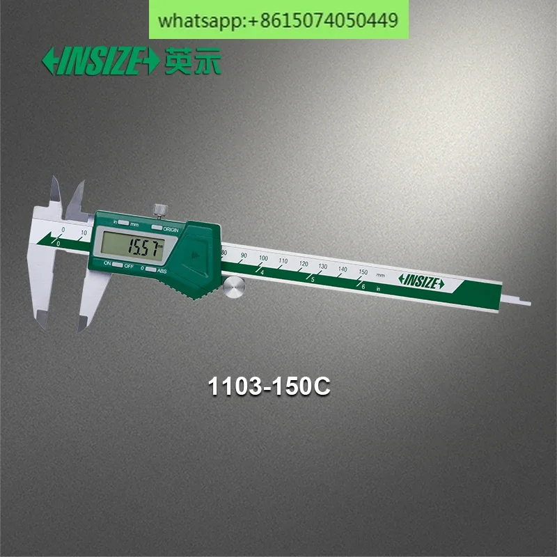 INSIZE Electronic Digital Caliper Absolute Coding High Precision Vernier Caliper Stainless Steel 1103