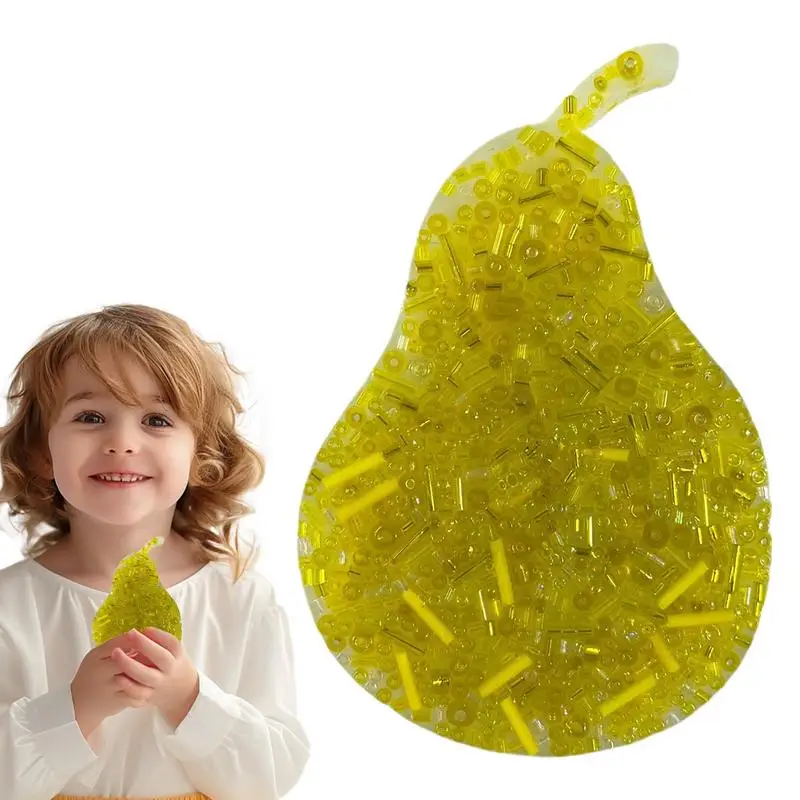 

Skin Picking Fidget Toys Easy Carry Pear Shape Picking Toy For Skin Fruit Trichotillomania Fidget For Adults And Kids Say