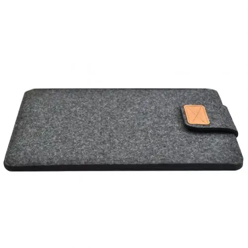 Filzhülle, schlanke Tablet-Hülle, Tasche für MacBook Air Pro 11, 13, 15 Zoll, einfarbig, Tablet-Aufbewahrungstasche
