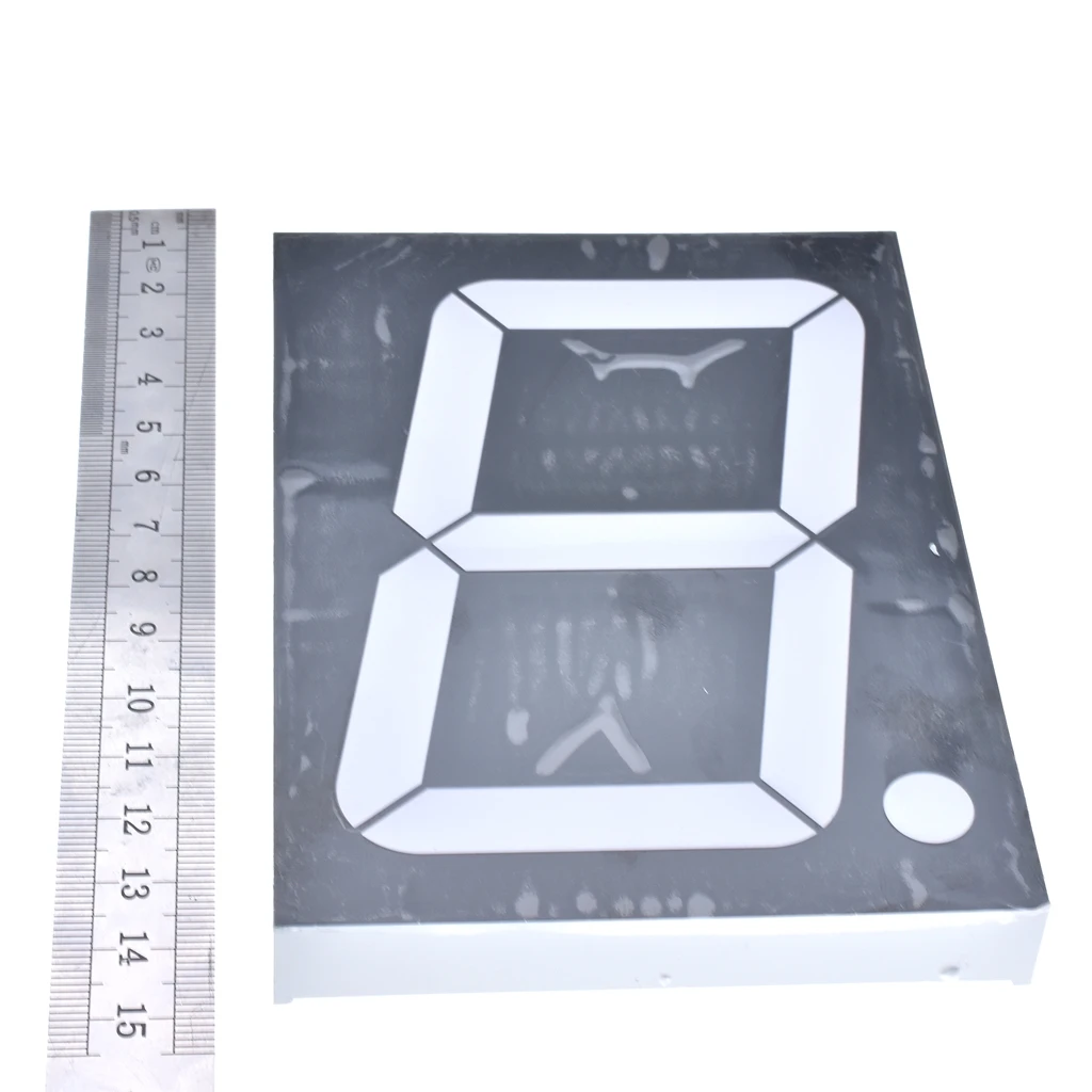 luz vermelha de led para exibicao de polegadas tubo digital de bit e original com segmentos de catodo anodo 10 pecas 01