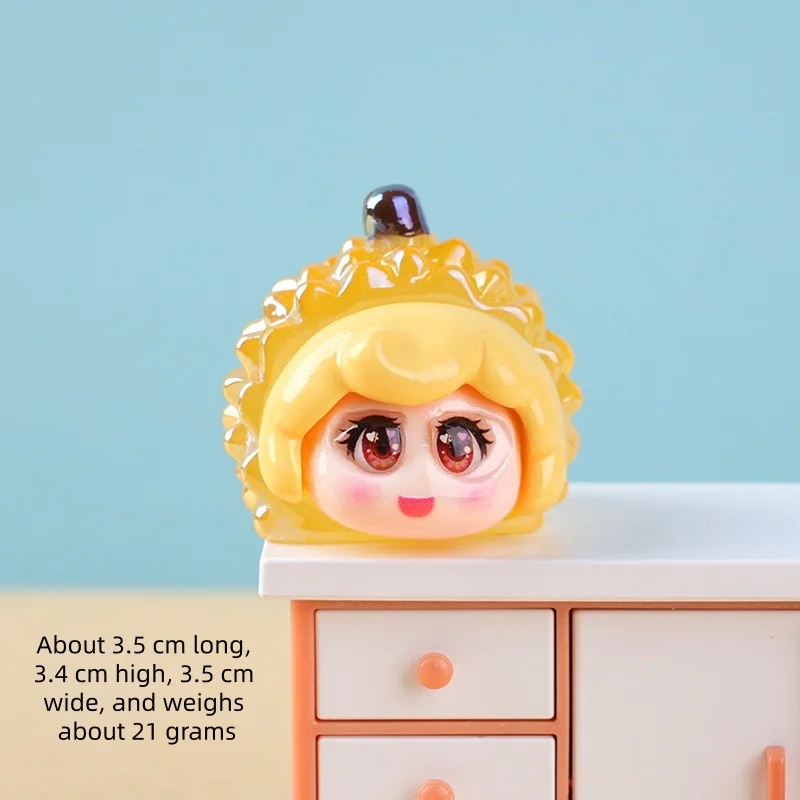 Cute Fruit Blind Box Beads Home and Office Resin Figurine Desk Toy Trendy Small Decoration Cute Collectible for Birthday Gift view 6