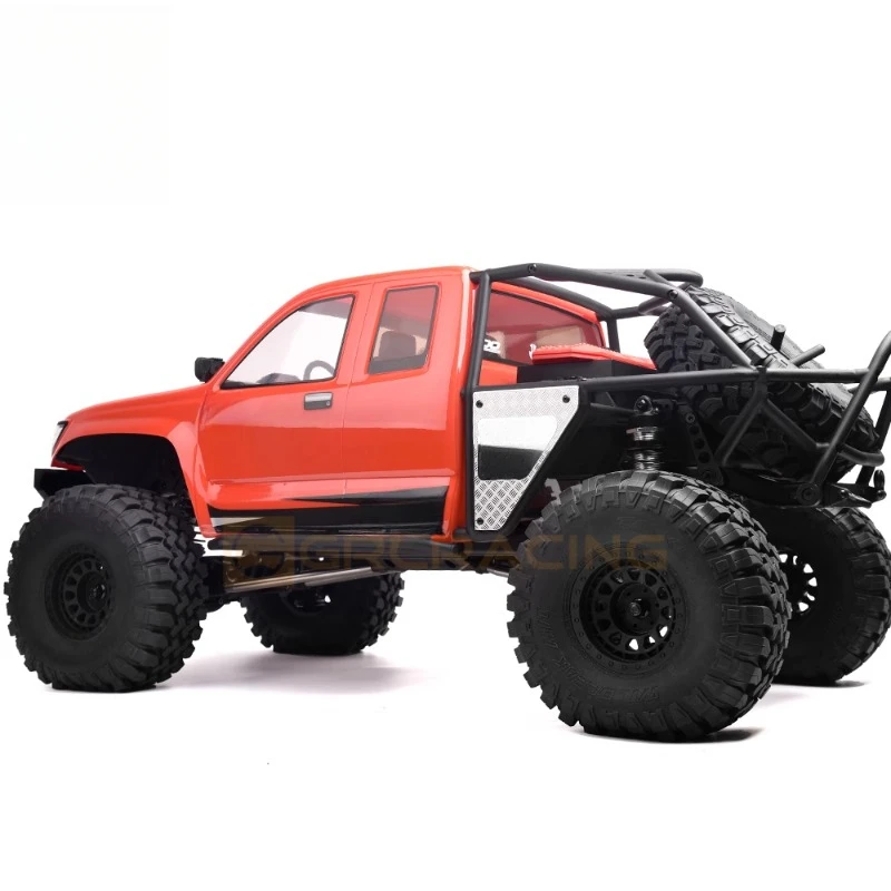 Simulierter Überrollkäfig aus Edelstahl, seitliches dekoratives Stück für 1/6 RC Crawler Car Traxxas Axial SCX6 TRAIL HONCHO Upgrade-Teile