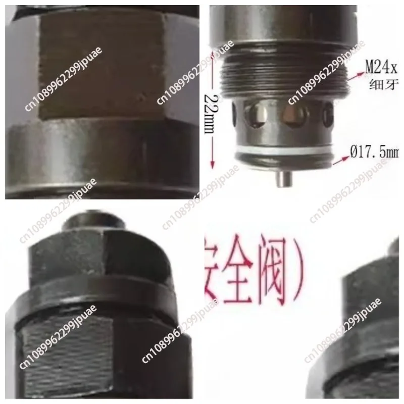 Hydraulic relief valve XDYF20-03 pilot operated, multi-way relief valve, manually adjustable, safety valve