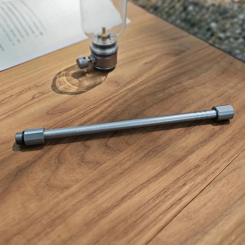 

Z12 Aluminum Alloy Extension Rod Big Doctor Spray Gun Lengthening Bar Camping Atmosphere Gas Lamp Increase Height