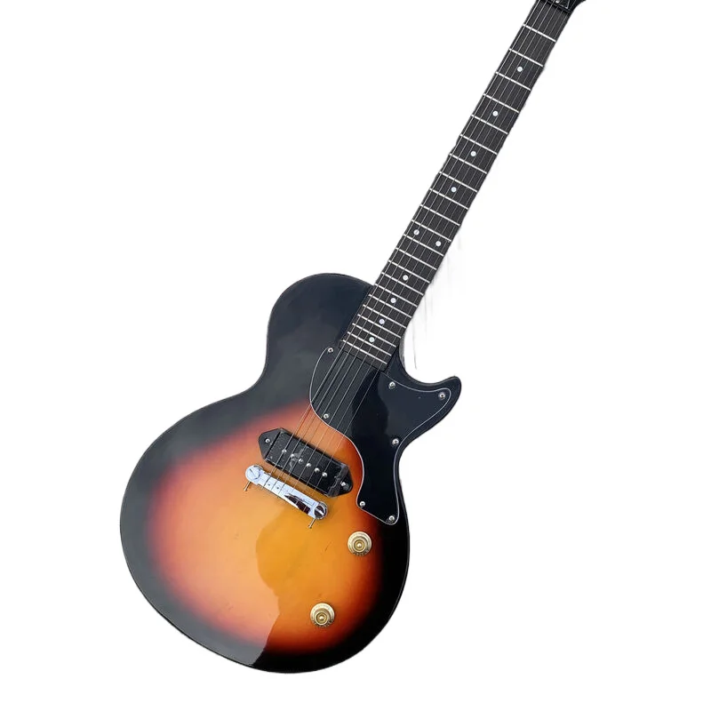 

In stock LP electric guitar, TV classic style, P90 pickup, sunburst color guitar mahogany wood body and neck quick package