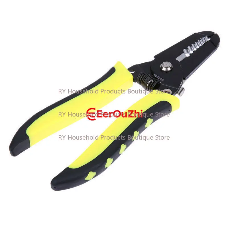 7 In 1 Wire Stripper Iron Copper Wire Cutter Cable Cutter Wire Crimping Pliers Clamper Splitting Winding Electrician Tool