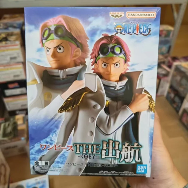 En Stock Original100 % Bandai personajes de Anime One Piece Coby modelo juguetes estatua garaje figura de acción