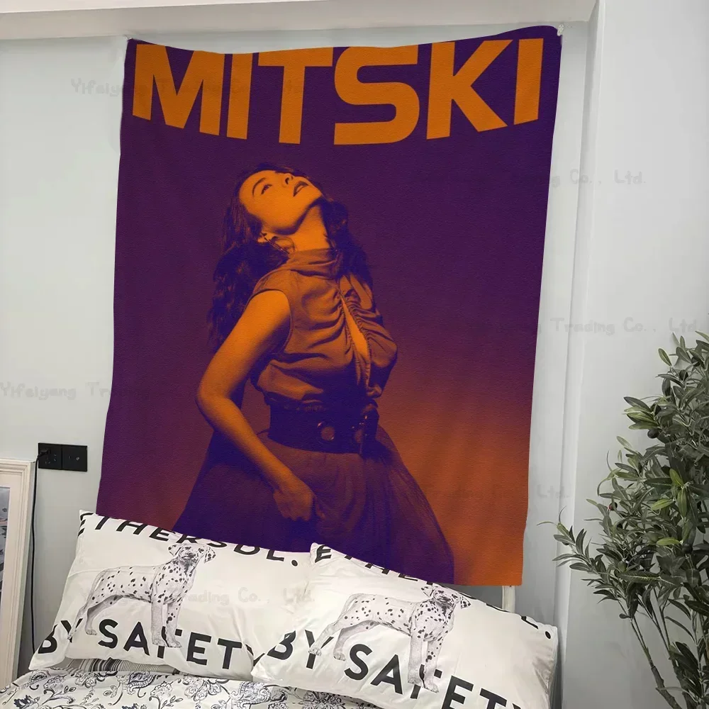 Singer Mitski Wall Tapestry Bohemian Wall Tapestries Mandala Wall Hanging Home Decor