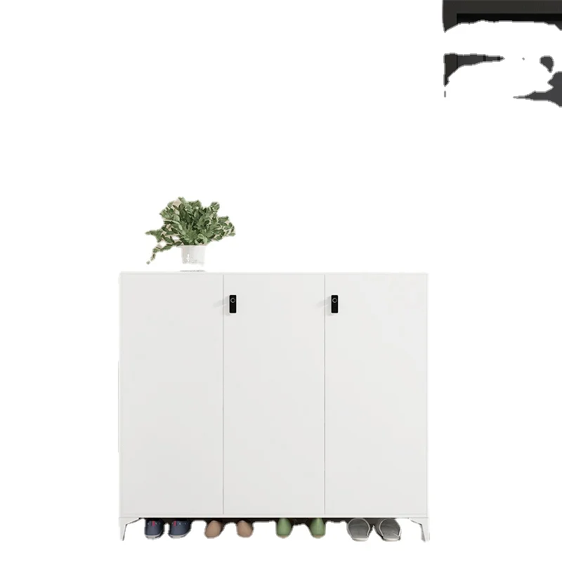 

ZL Entrance Door Storage Cabinet Modern Simple Large Capacity Storage Cabinet Indoor and Outdoor Shoe Rack