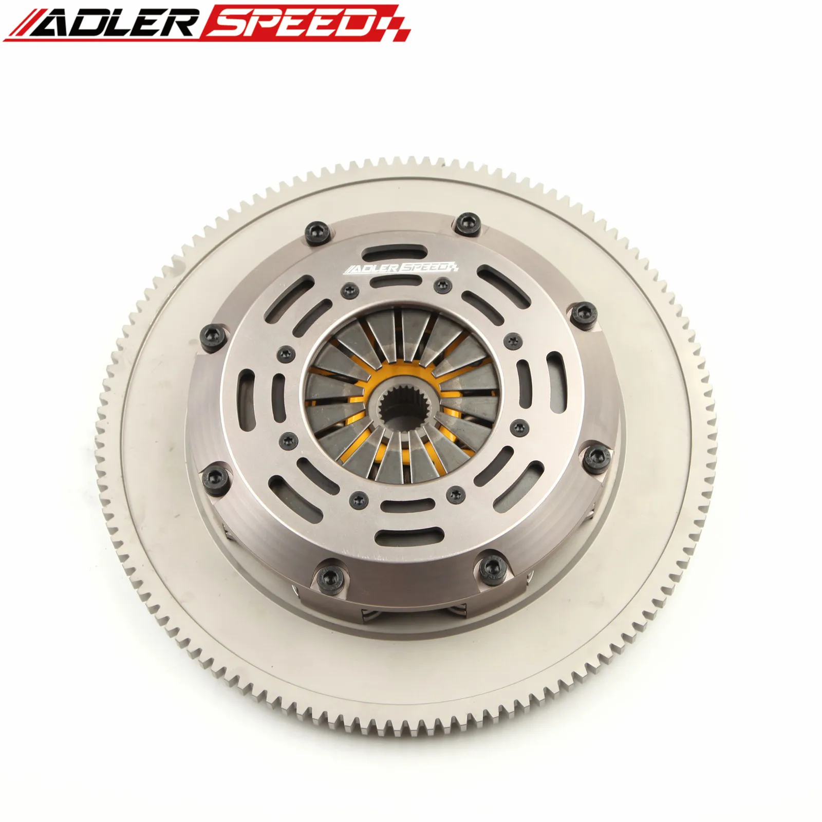 ADLERSPEED Sprung Clutch Twin Disc Kit For 1998 - 2017 Subaru Impreza (2.0L; 2.5L 4cyl Non-Turbo) Standard