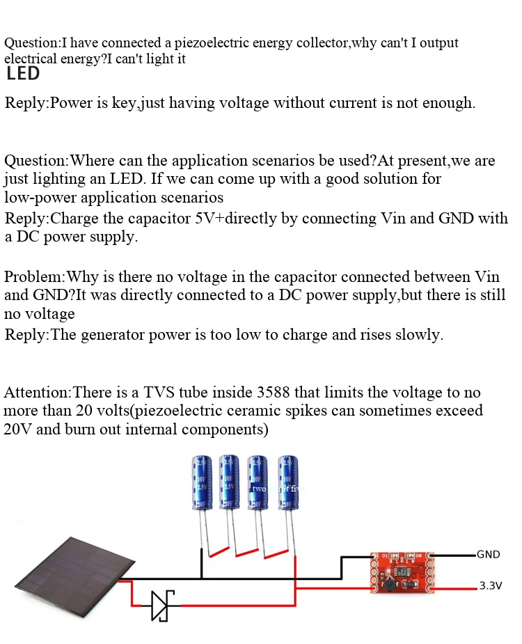 Energiegewinnungsmodul LTC3588, importiert in Originalverpackung – Detail 4