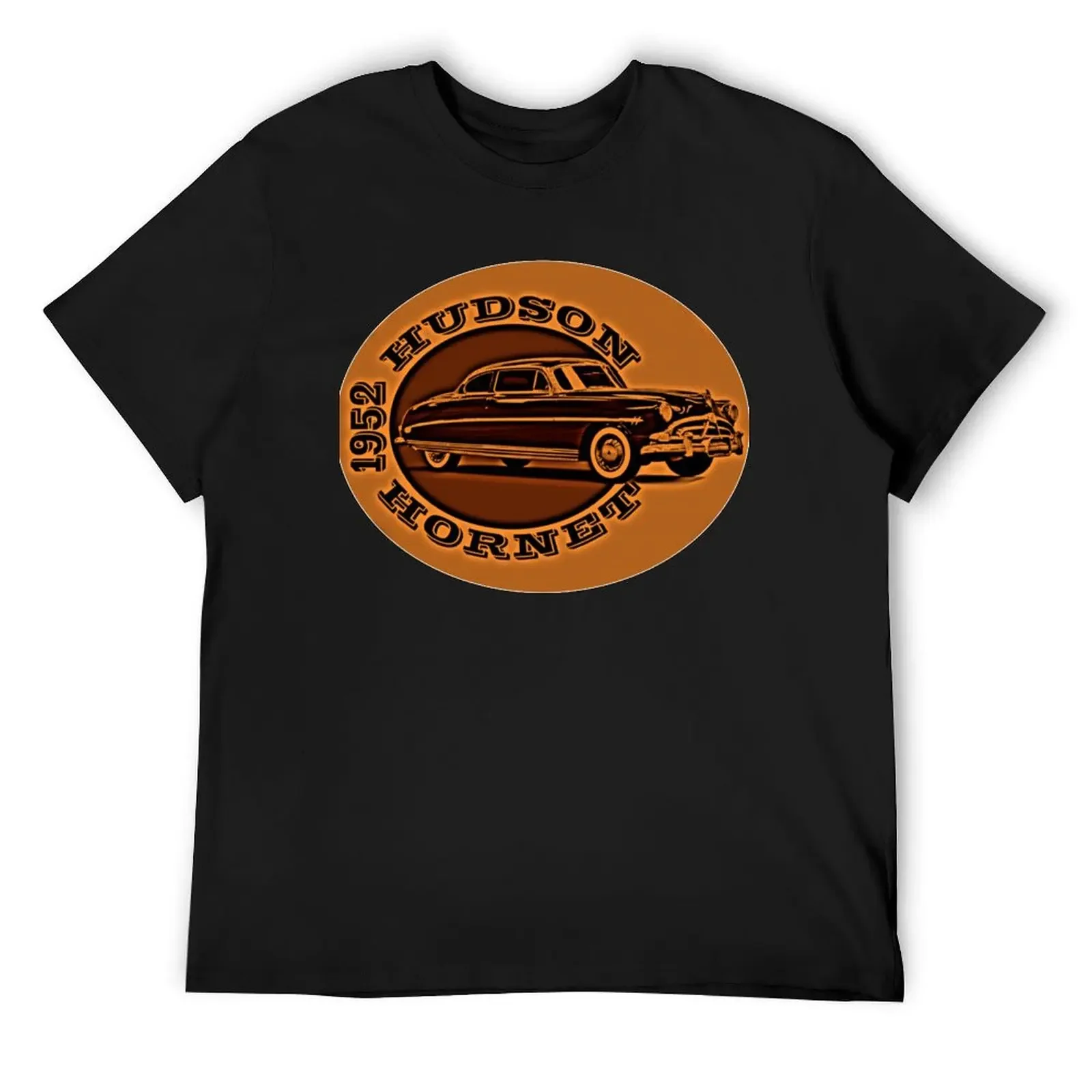 Hudson Hornet 1952 T-Shirt Short sleeve tee sublime rapper graphic tees plus size men clothing