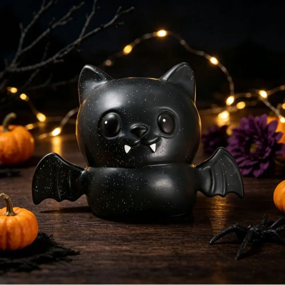 Cute Flour Filled Squishy Soft Squeeze Stretchy Soft Fidget Desktop Ornament Ultra-Soft Slow Recovery Bat Squishy Home